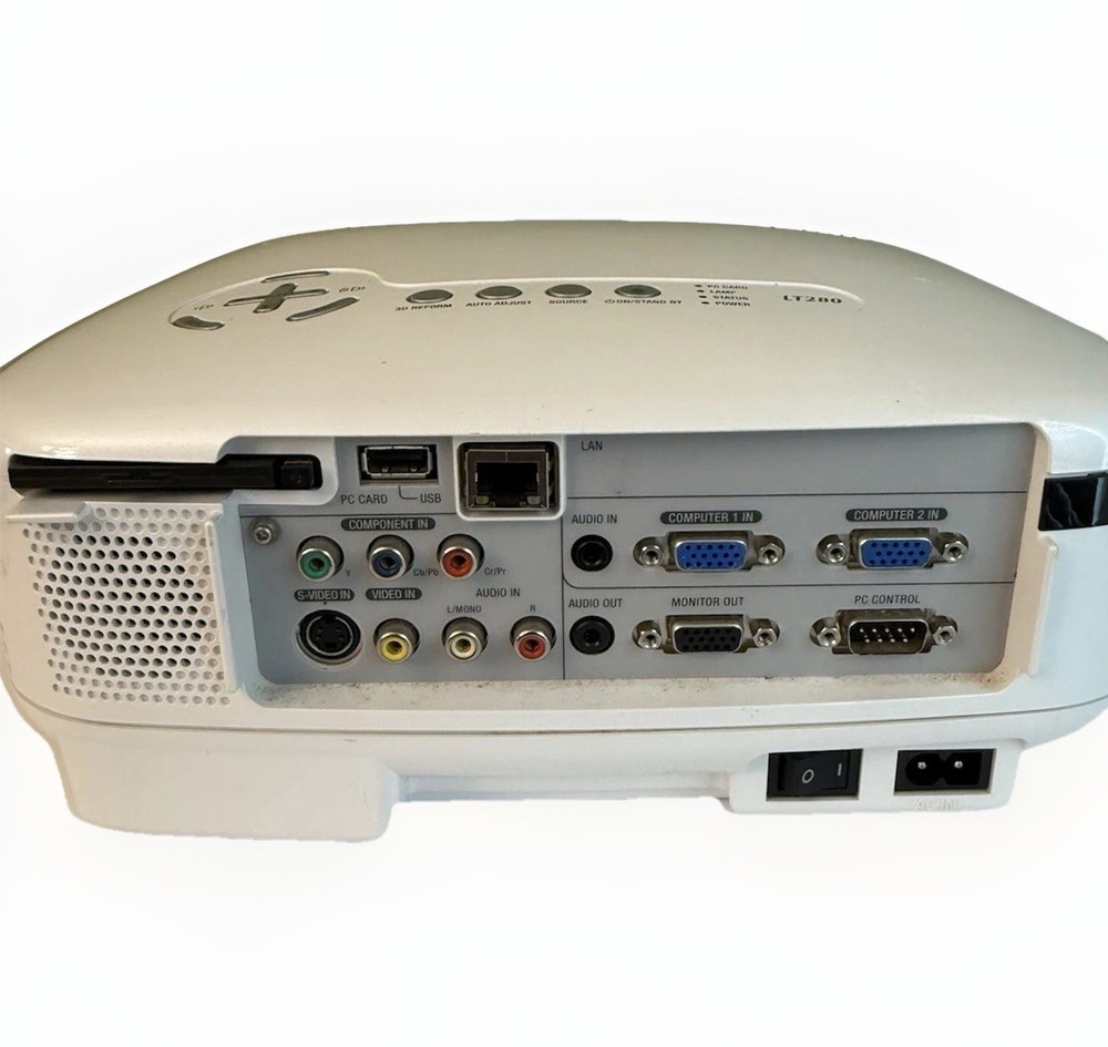 NEC LT280 LCD Projector - 2100 Lumens - Tested & Working
