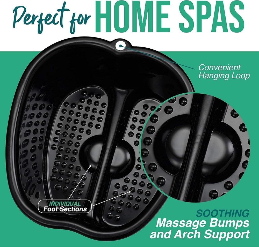 Luxurious Large Foot Soaking Basin with Heat for Ultimate Spa Experience