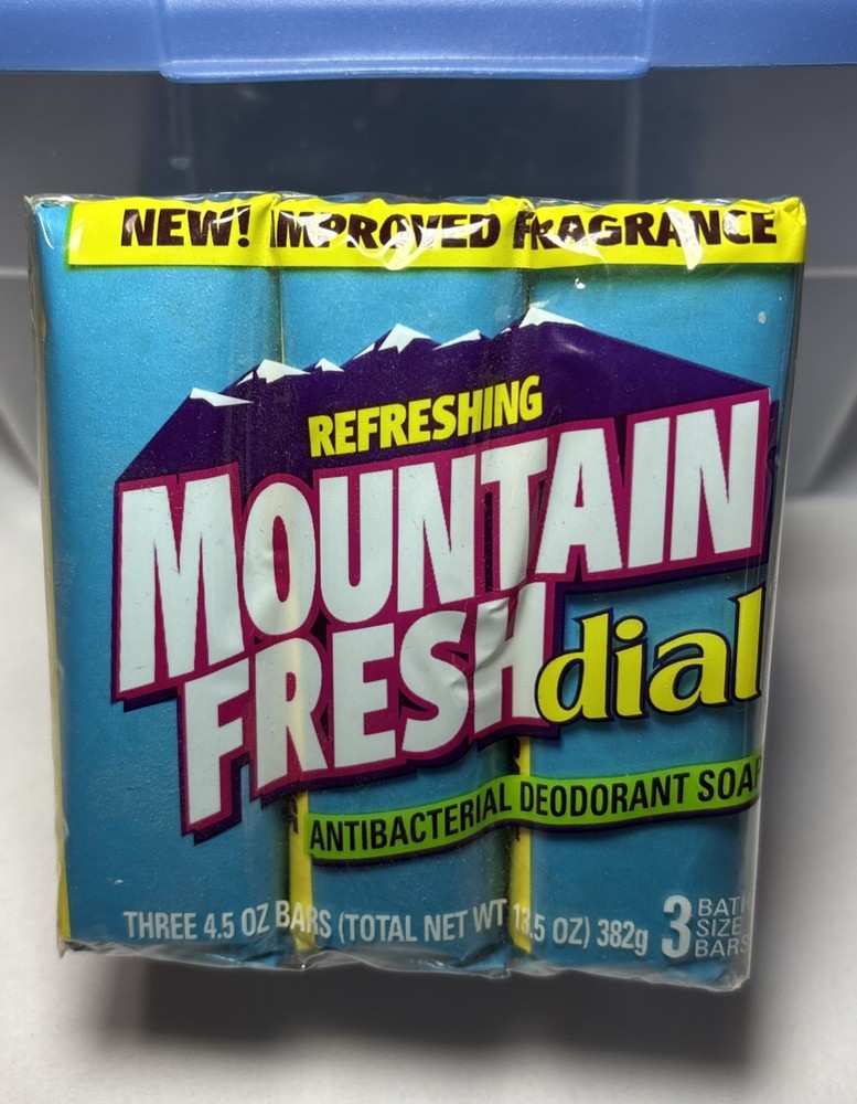 Vintage Dial Soap 3 pack Mountain Fresh