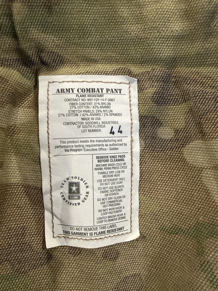 Multicam/ocp Advanced Army Combat Pants