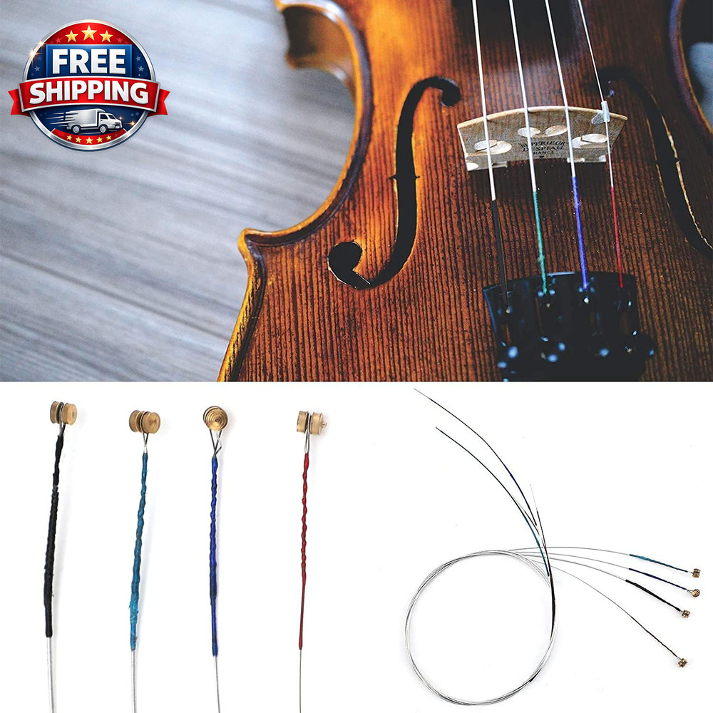 4/4 Violin String Universal Set Classic Silver String (GDAE) Steel Core