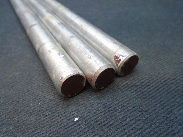 Laboratory 8” Solid Aluminum Round Support Extension Rods 3/Pack