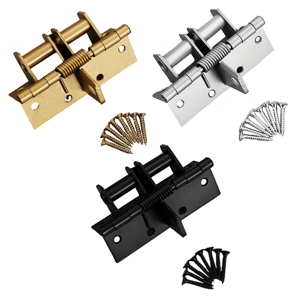 Self-Closing Door Hinge Spring Positioning Hinge Door Closer Automatic Closing
