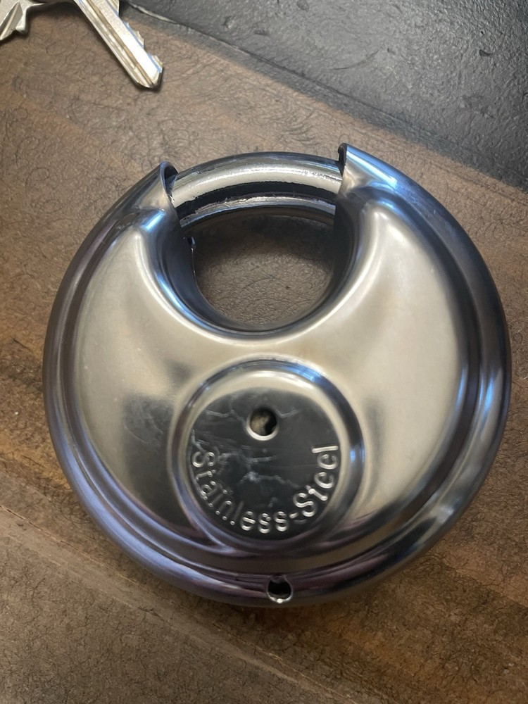 Stainless Steel Disc Lock