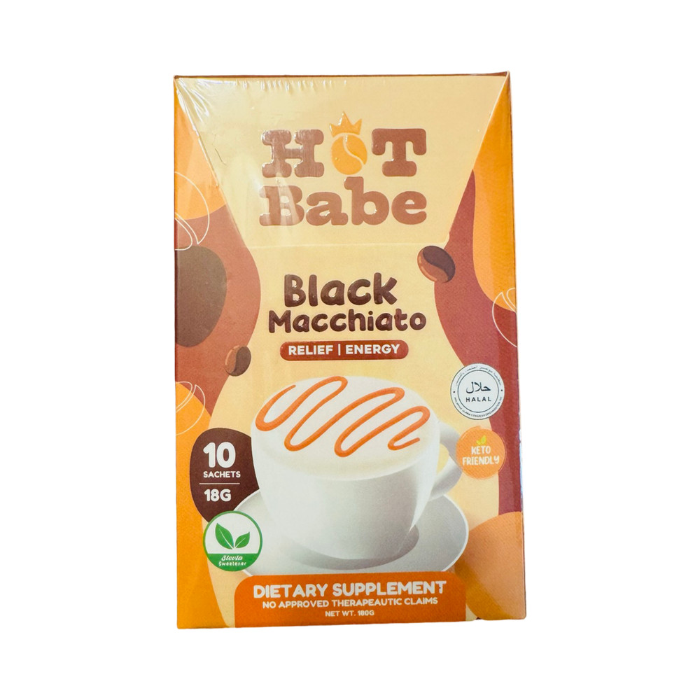 Hot Babe Black Macchiato, 10 Sachets