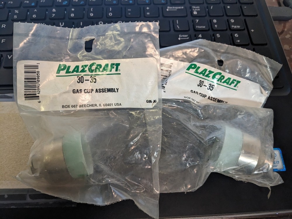 2EA PLAZCRAFT 30-35 GAS CUP ASSEMBLY