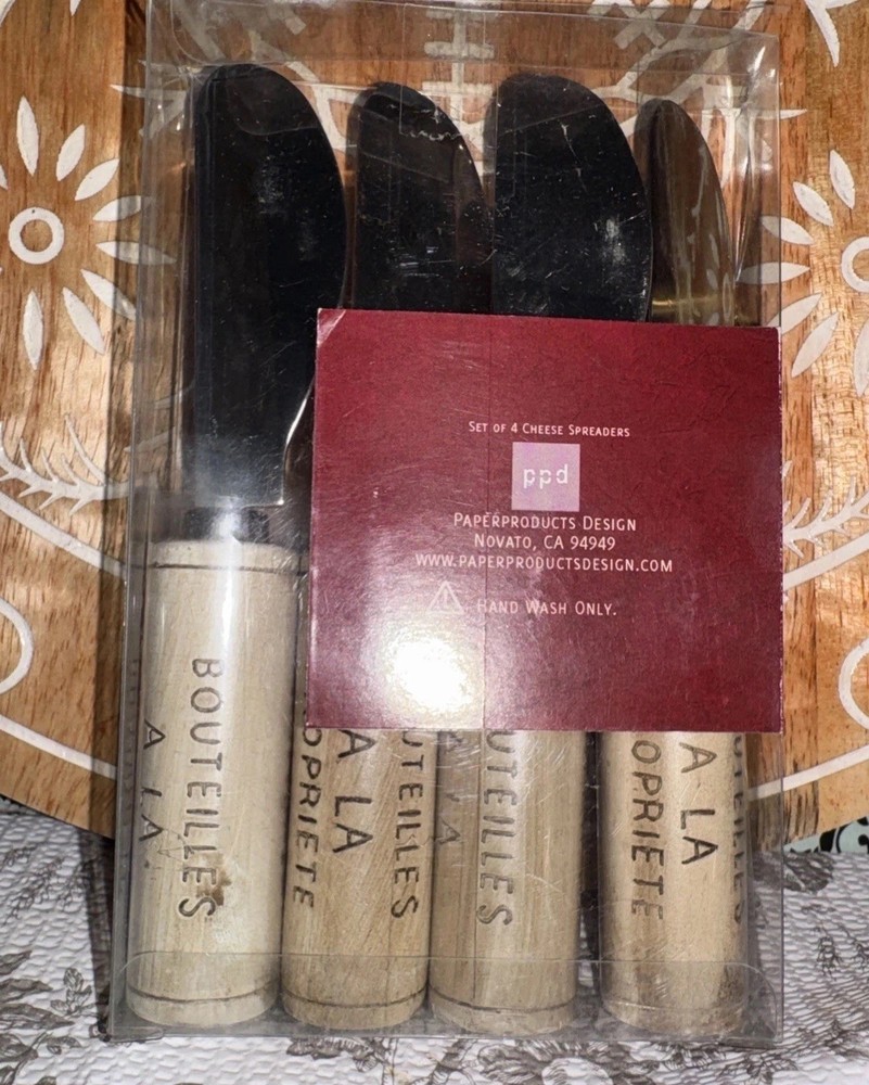 Wine, Cork Cheese Spreaders