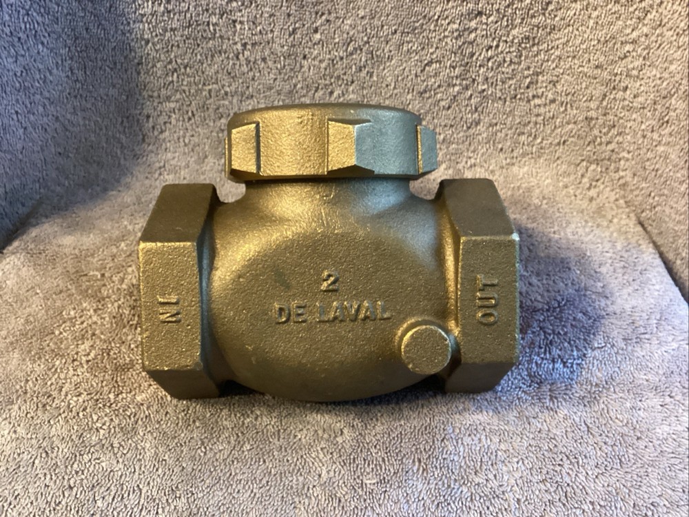 De Laval…2”…Globe Brass Pipe Tee for FS-200 Flow Switch…NEW😀