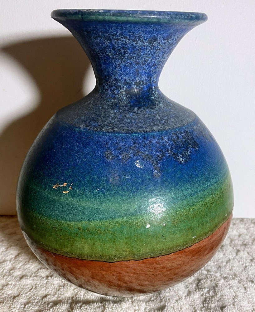 davidson pottery vase 9” tall
