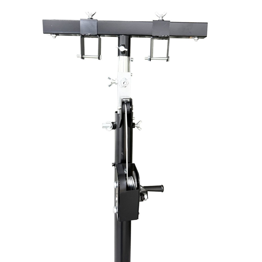 Hand Crank Short Rod Support Rod Pole Bracket 5.9-13FT Foldable Hand Crank Short
