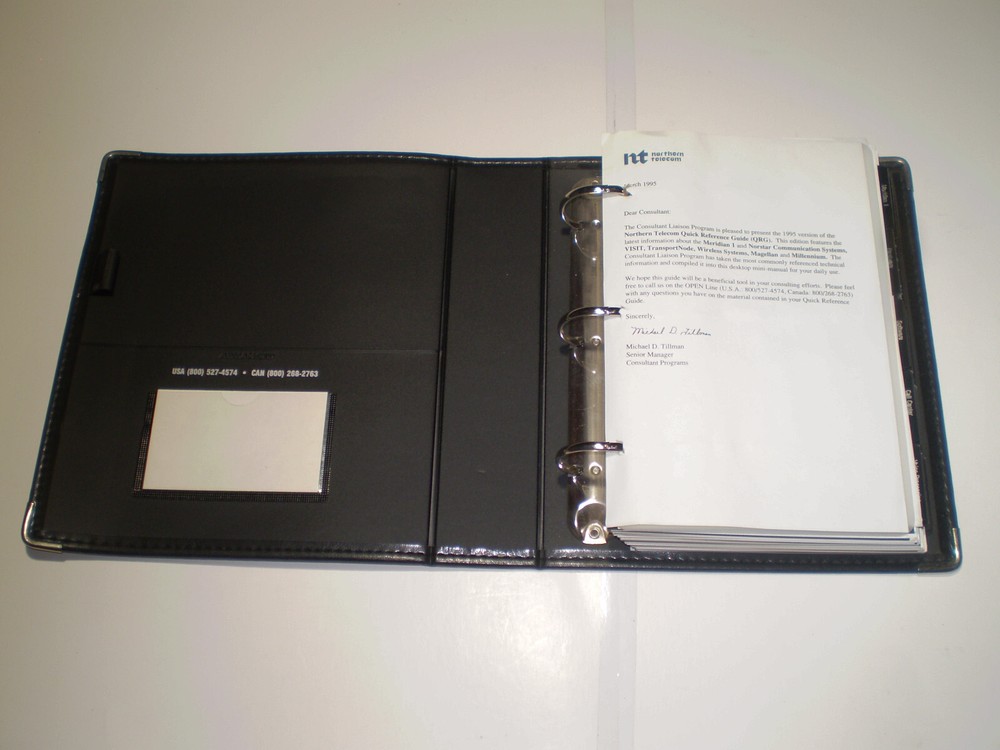 Vintage Northern Telecom documents