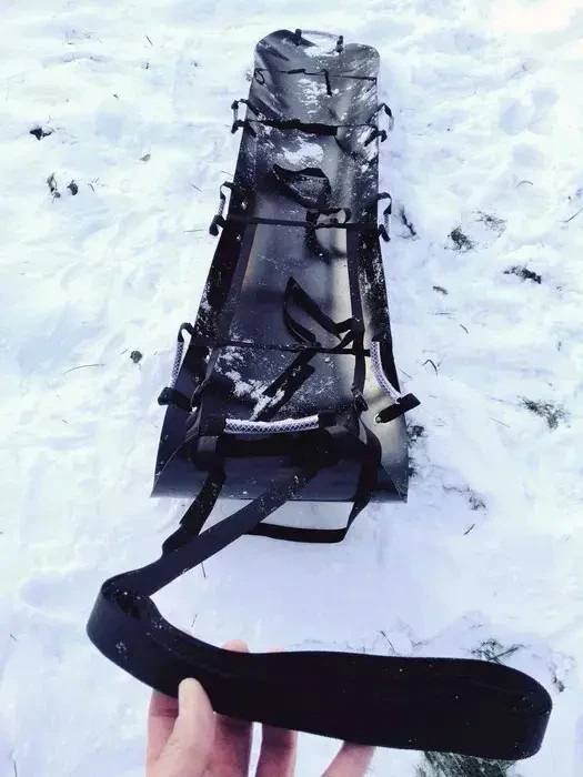 Evacuation plastic stretcher drag (220 cm x 50 cm)💛💙..