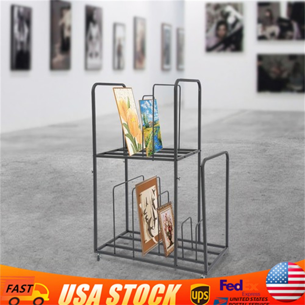 Art Drying Rack Painting Artwork Display Art Canvas Storage Rack Storage Stand