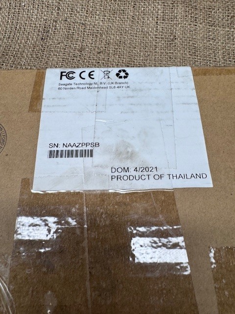 Seagate Portable HDD 2TB STGX2000400*Open box