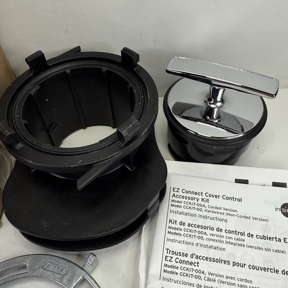 Insinkerator Cover Control Accessory Kit with Cord CCKIT-00A READ!