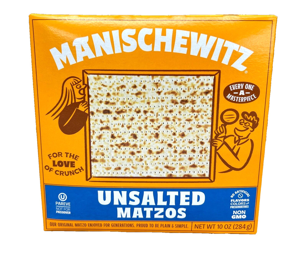 Manischewitz Unsalted Matzos 10 oz
