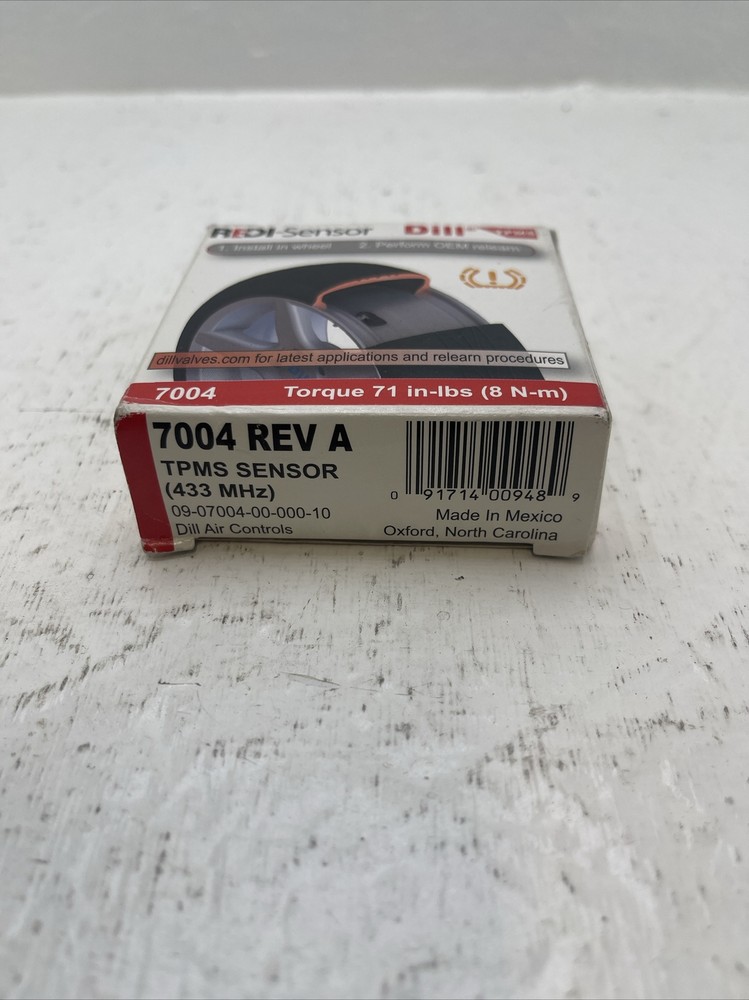 DILL 7004 REV A, TPMS REDI-SENSOR