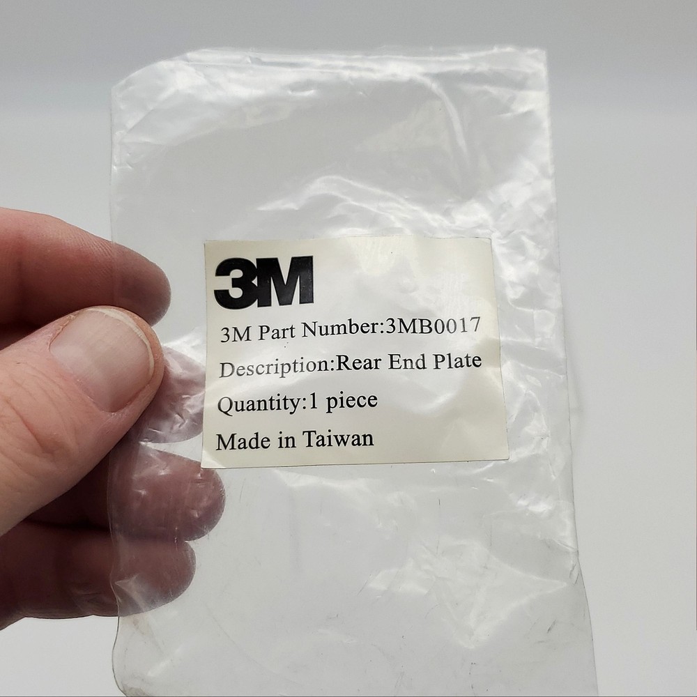 3M B0017 Rear End Plate 3M Abrasive Tool Replacement Part