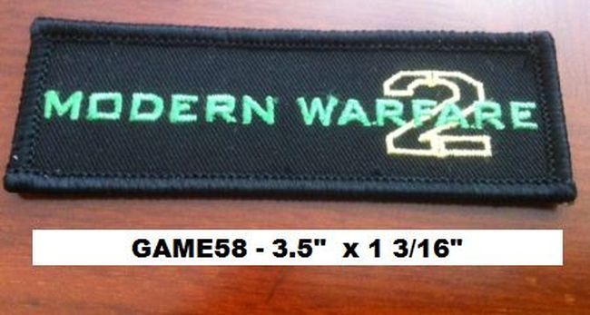 MODERN WARFARE - 2  - CLOTH PATCH - GAME58
