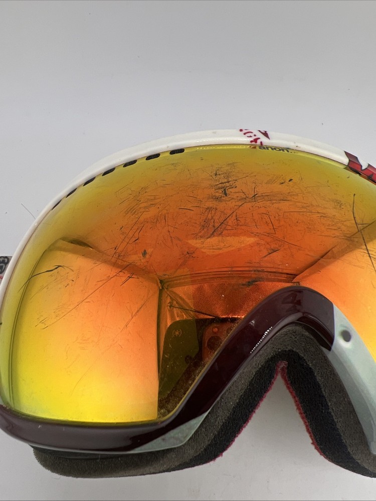 Anon Comrade Premium Goggles Rita/Red Solex Read!!!