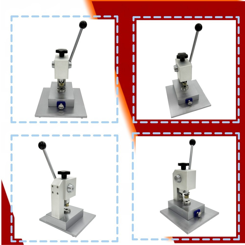 Button Battery Punching Machine Manual Electrode Sheet Punching Machine