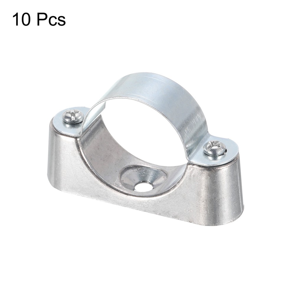 10Pcs Pipe Support Pipe Bracket Clamp Wall Mount Ceiling Mount for 39mm Pipe