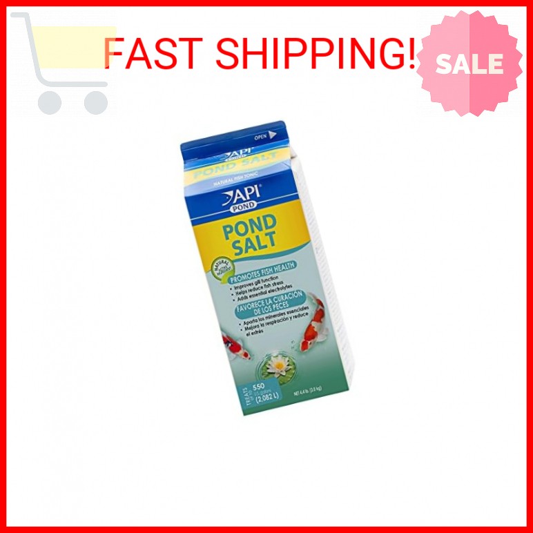 API POND SALT Pond Water Salt 4.4-Pound Container