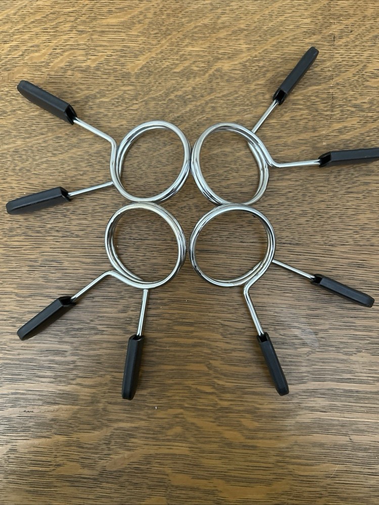 4 -2 Inch Olympic Barbell Spring Clips