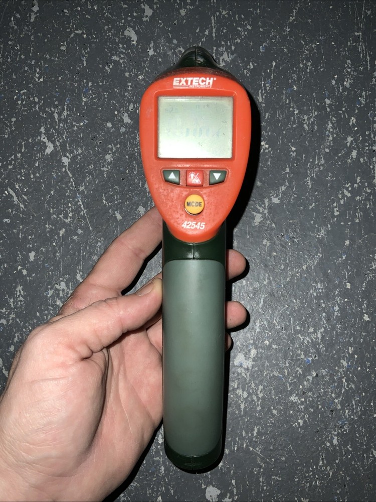 EXTECH 42545 High Temperature Infrared Thermometer With Box