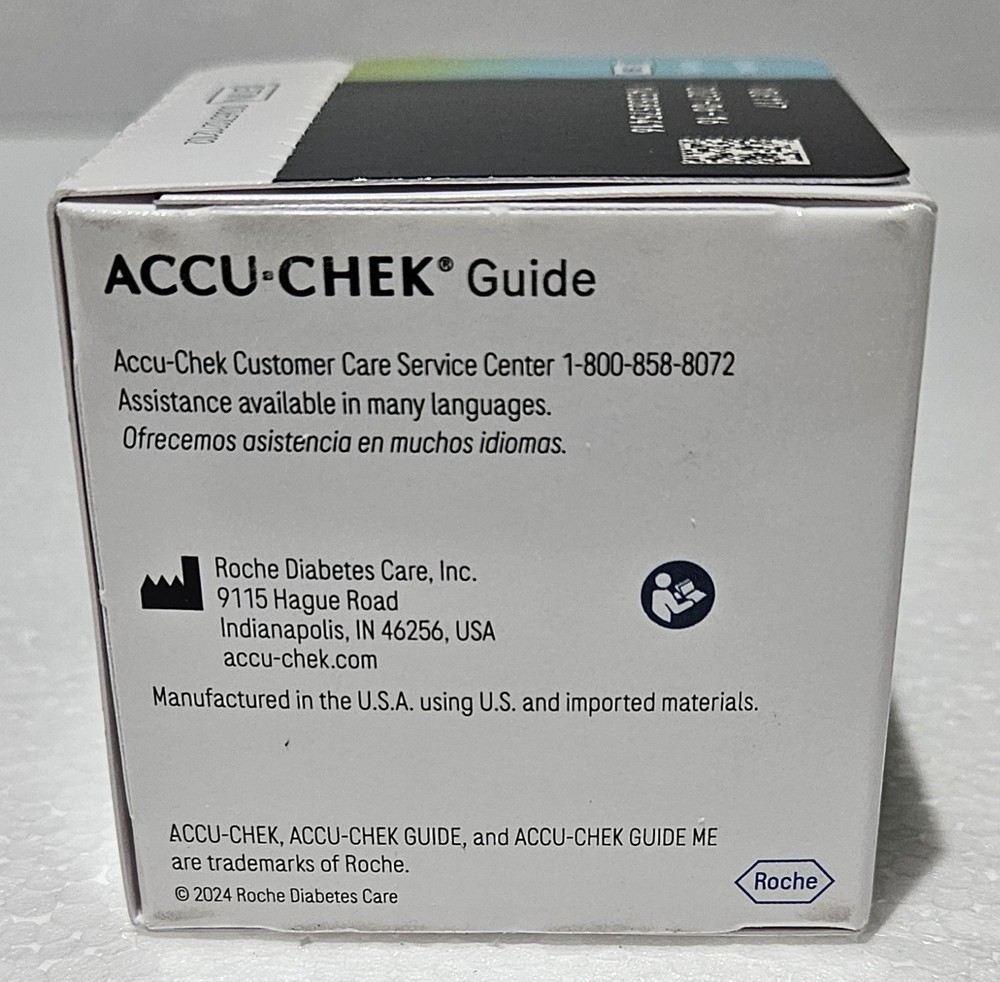 ACCU-CHEK Guide 100 Test Strips EXP. 06-16-2027