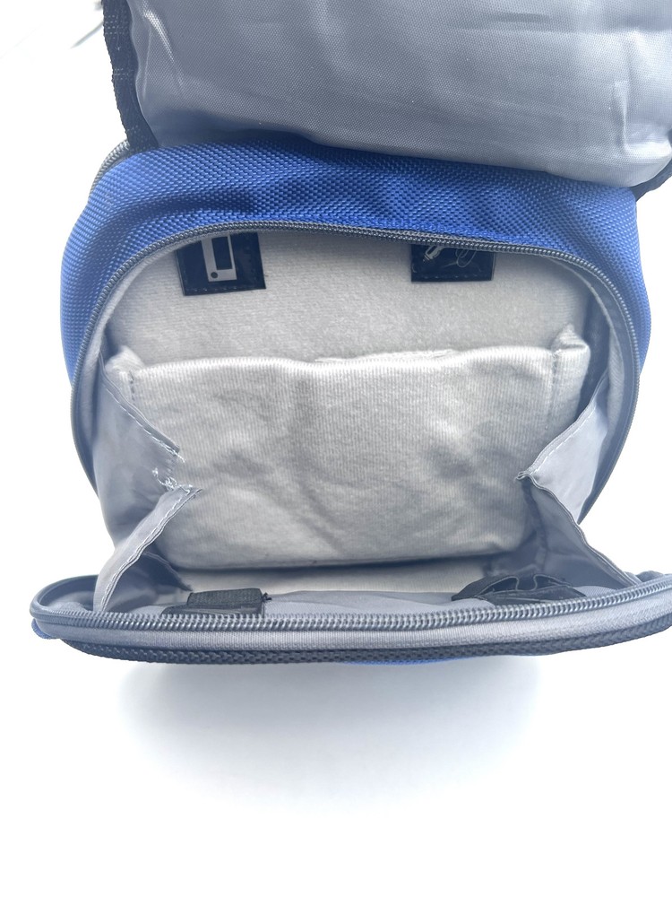 Large Protective Backpack for Nintendo Handheld & Games/Accessories - Blue/Black