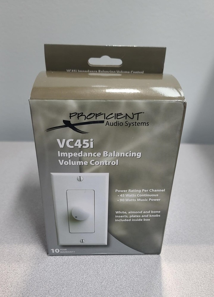 * New * Proficient Audio VC45i (PAS36151) Impedance Balancing Volume Control