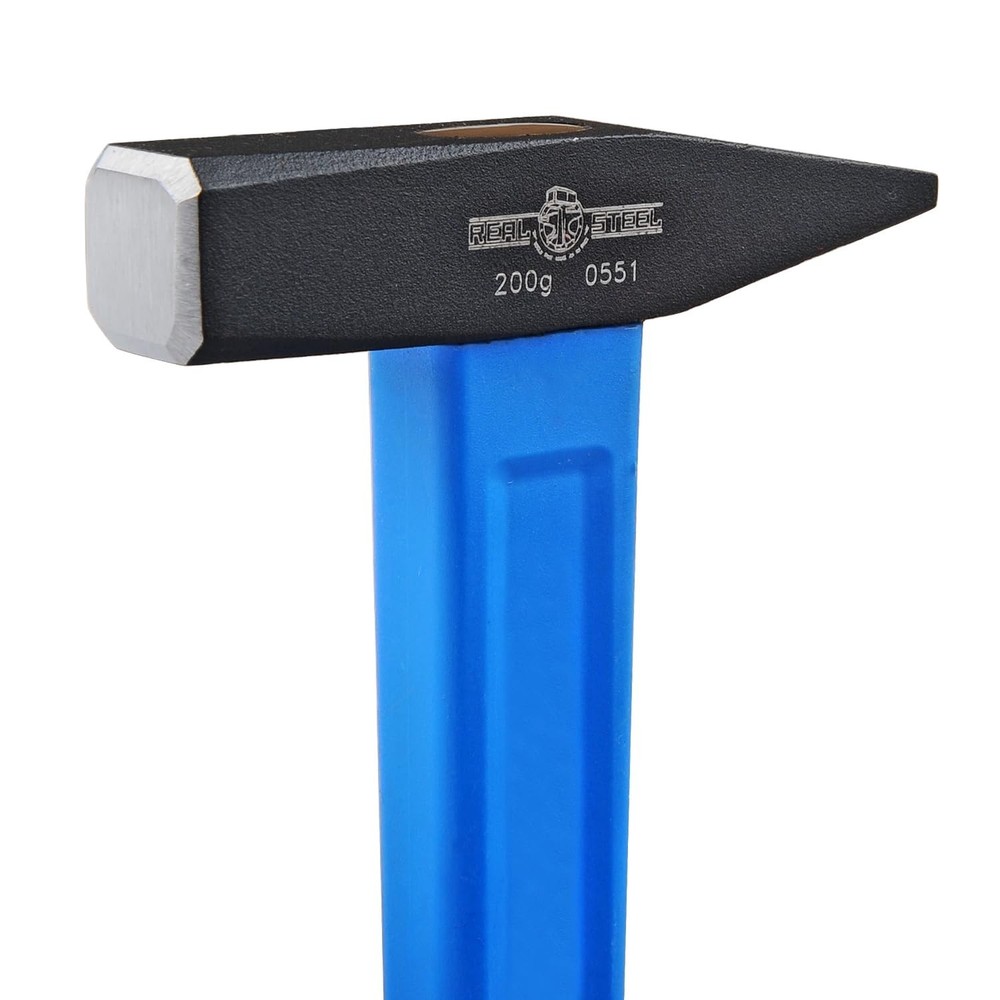 REAL STEEL Blacksmith Hammer Small Construction Jacketed Graphite Tools Sheet...