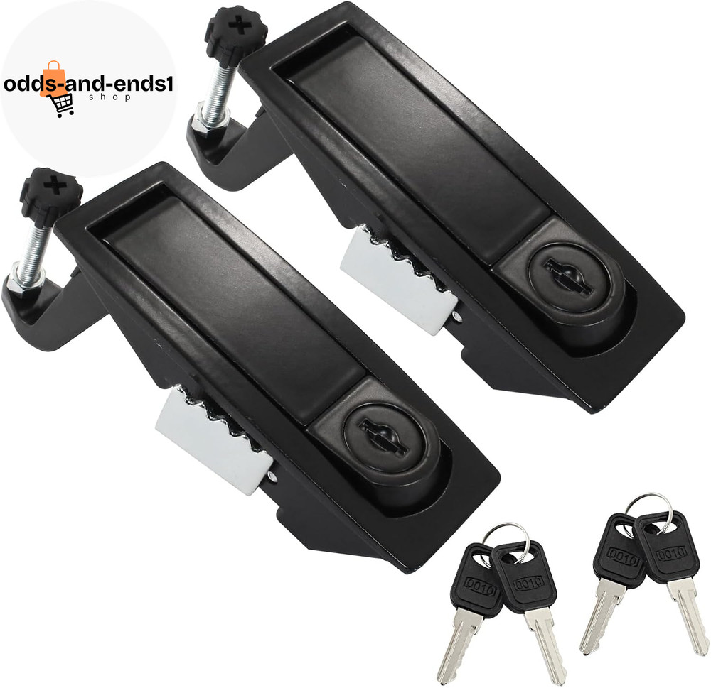 2 Pcs Compression Latch Lock, Zinc Alloy Trigger Latch Lock Adjustable Lever Han