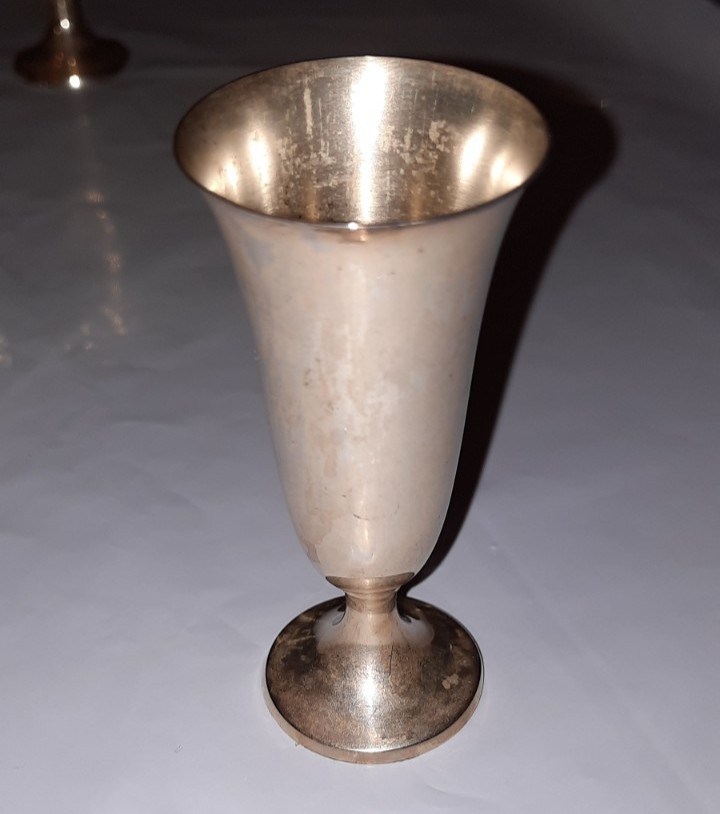 Gorham Sterling cordial goblets 3" 6 Quantity