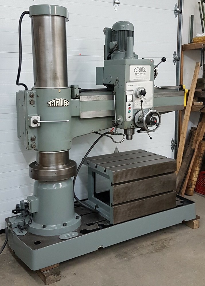 SORALUCE TRO-1250 column Radial drill drilling machine