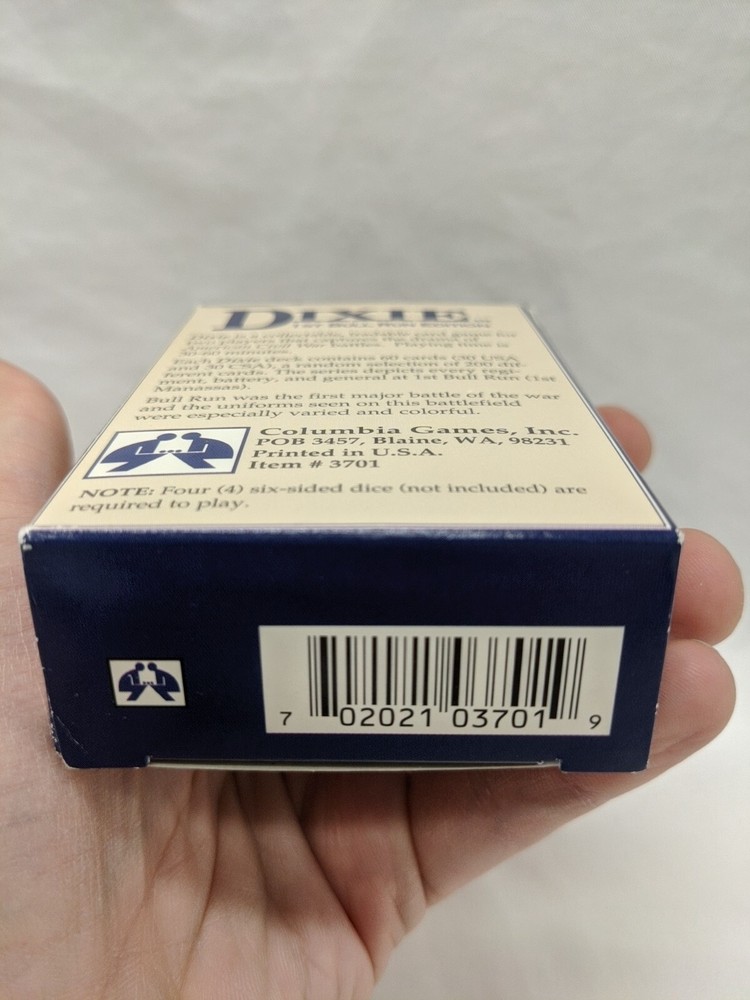 Dixie 1st Bull Run Edition Starter Deck