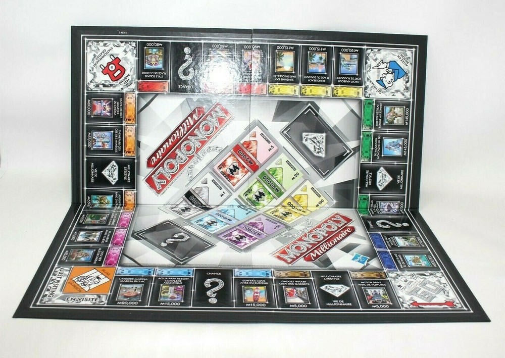 2012 Millionaire Monopoly Game Board Replacement Piece Only
