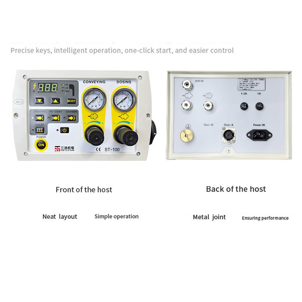 Electrostatic Powder Coating Machine Spray Spraying Gun Paint System 110V/220V