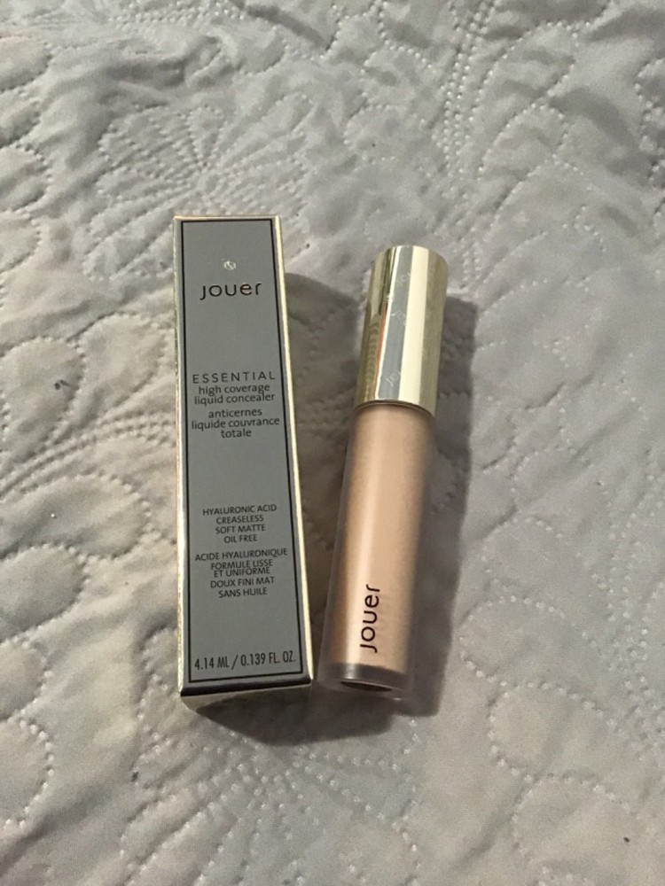 JOUER Essential High Coverage Liquid Concealer CREME new in box