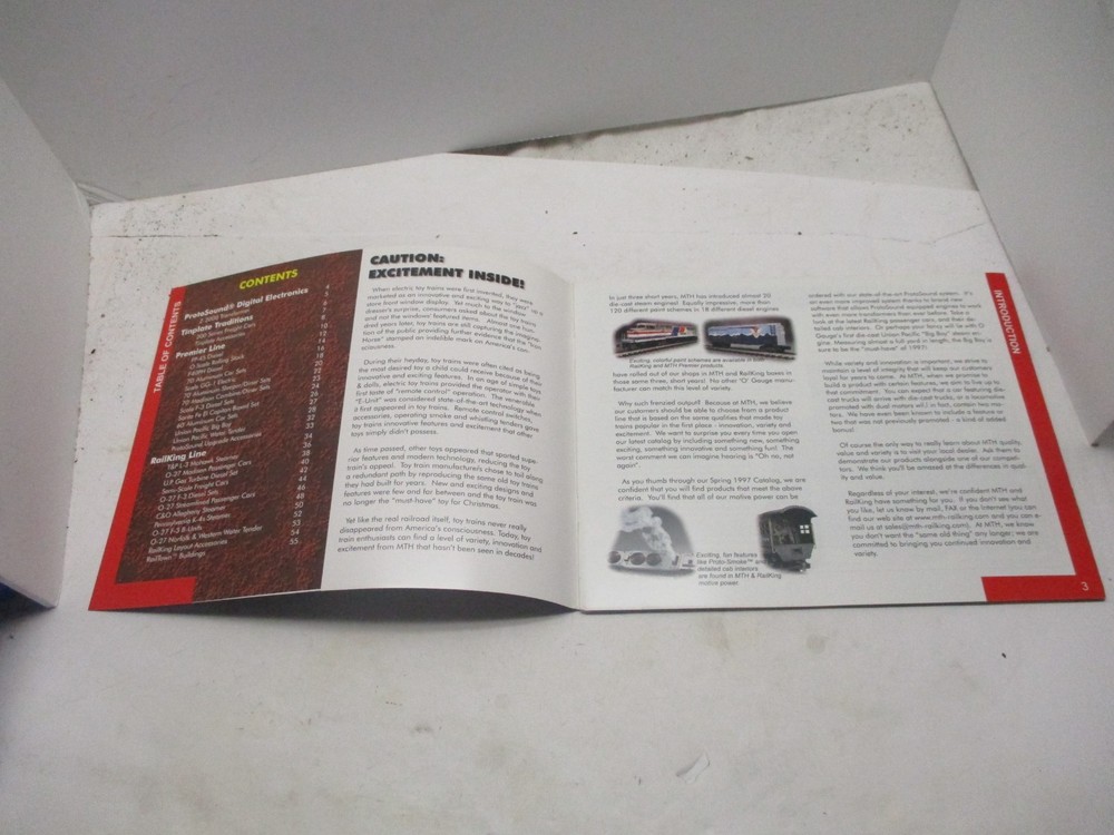 MTH Catalog 1997 Spring
