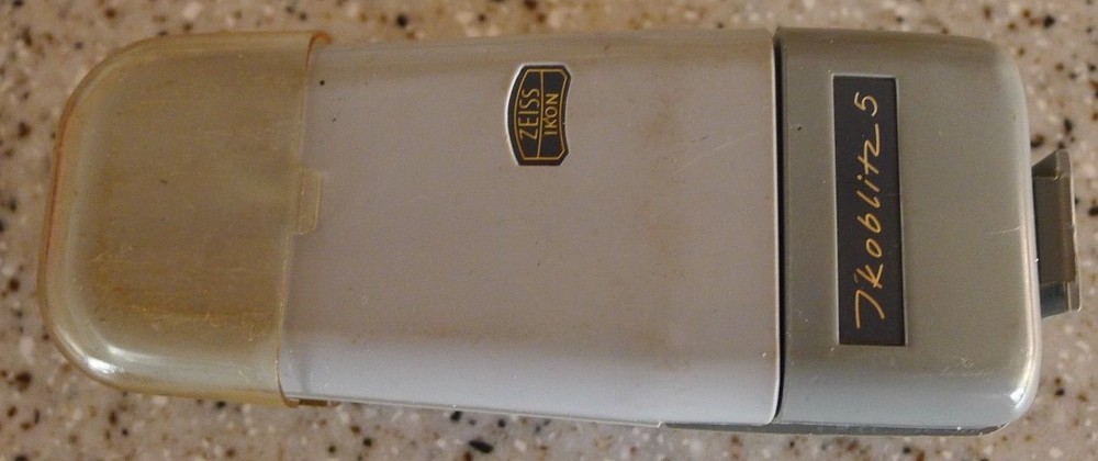 Zeiss Ikon Ikoblitz 5 Echoblitz Bounce Flash Made in Germany Vintage - WORKS