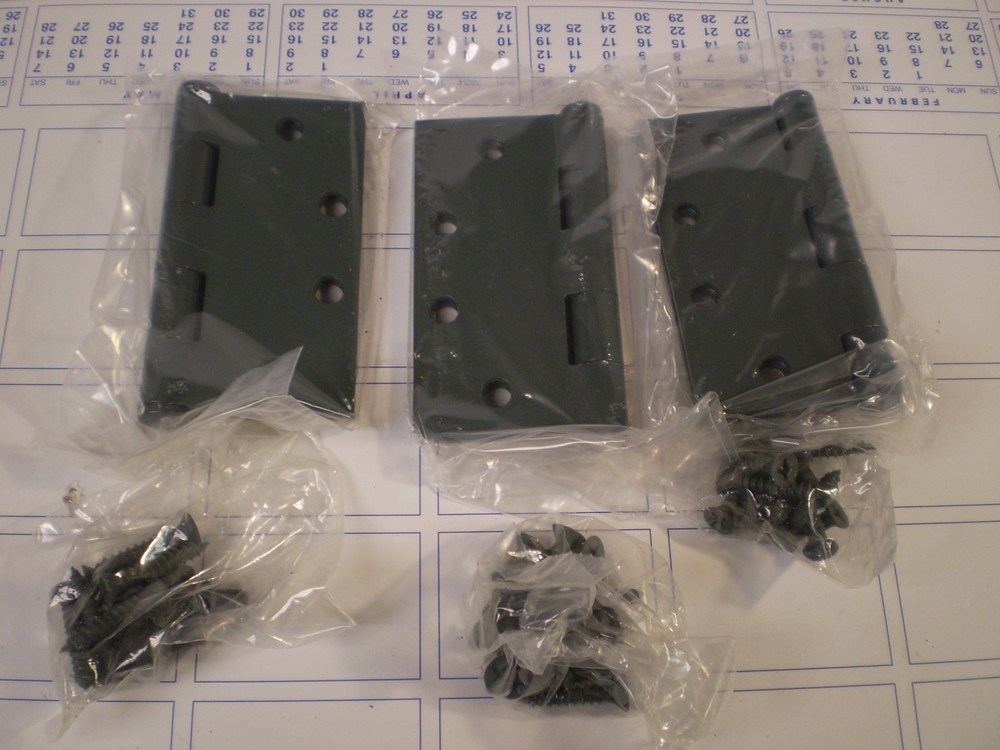 Mc Kinney Security Hinges 4 1/2" x 4 1/2"