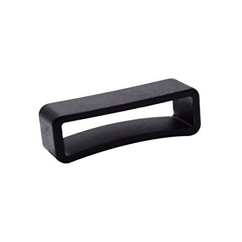20 Pack 1 inch Plastic Keeper Belt Loop Square Loop Buckle for Backpack Straps