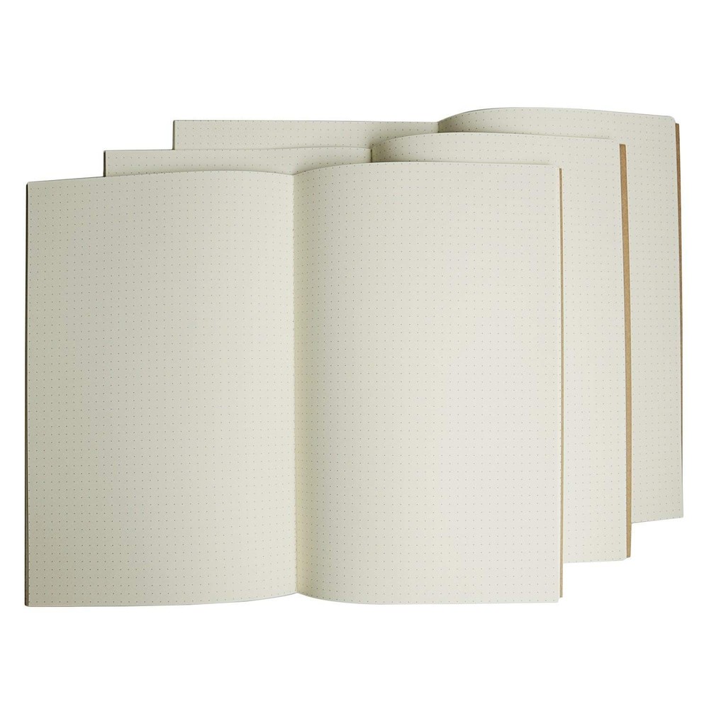Wanderings Dotted Grid Travelers Notebook Insert/Large Journal Large,