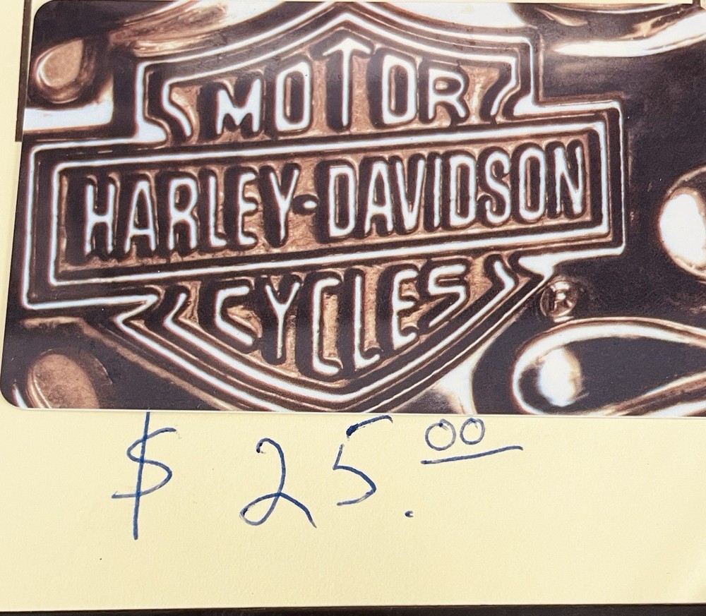 $25 Harley Davidson Gift Card