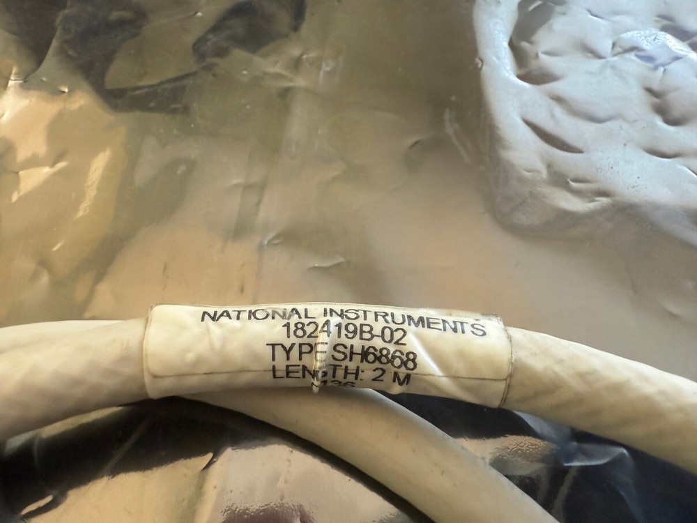 National Instruments 182419B-02 Type SH6868 2 meter cable