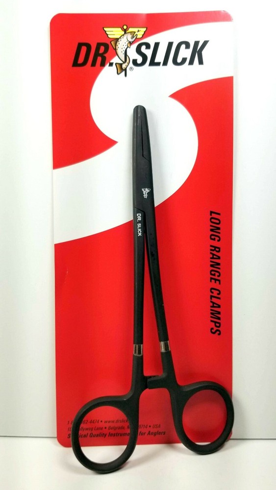 Dr. Slick Long Range Clamps 7" Black - New
