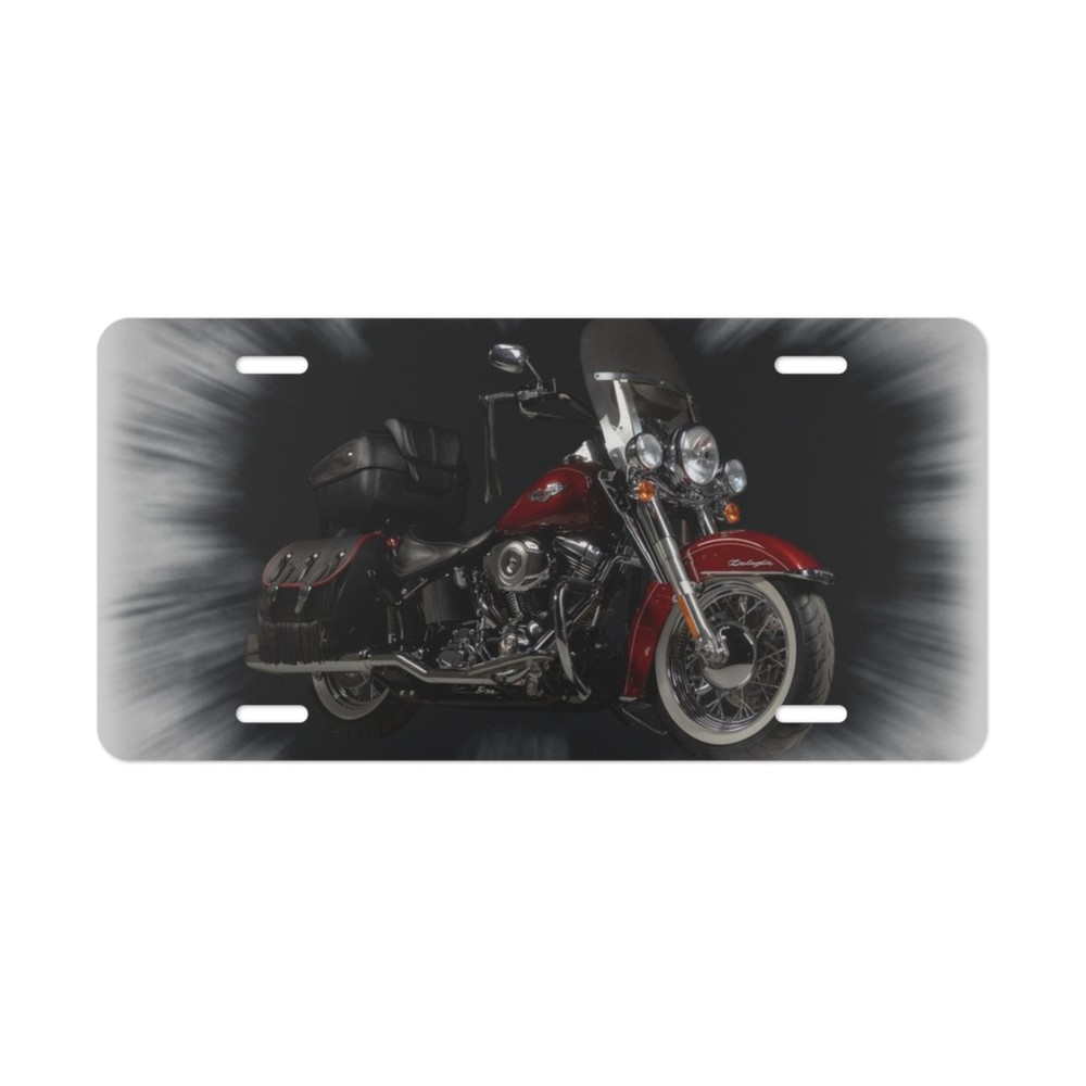 2010 Harley Davidson Softail Deluxe License Plate
