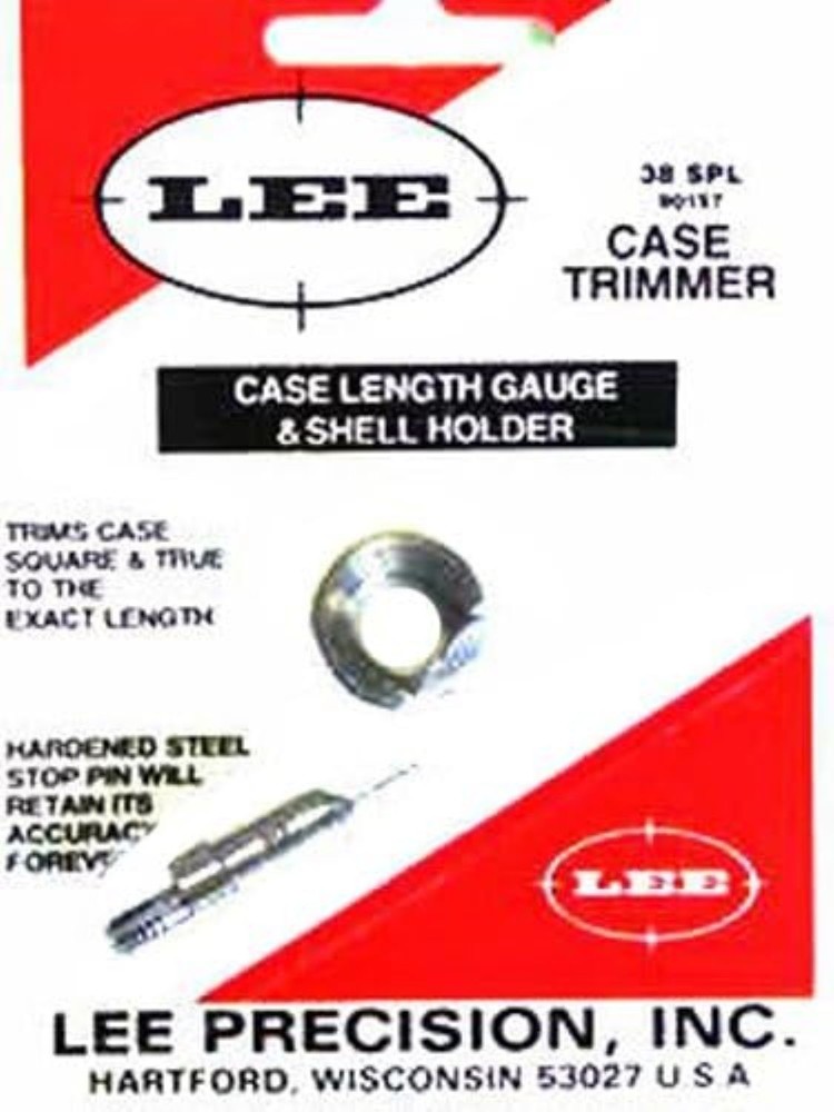 Lee Precision .38 Special Case Length Gauge & Shell Holder  - 90157